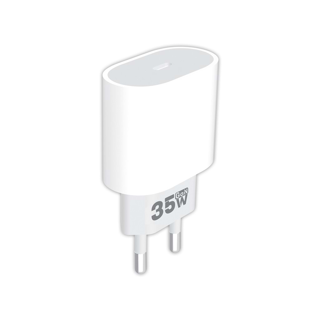 MT1736 35W QC 4.0 GaN HIZLI TYPE-C ÇIKIŞLI PD EV ŞARJ ADAPTÖR /10/200