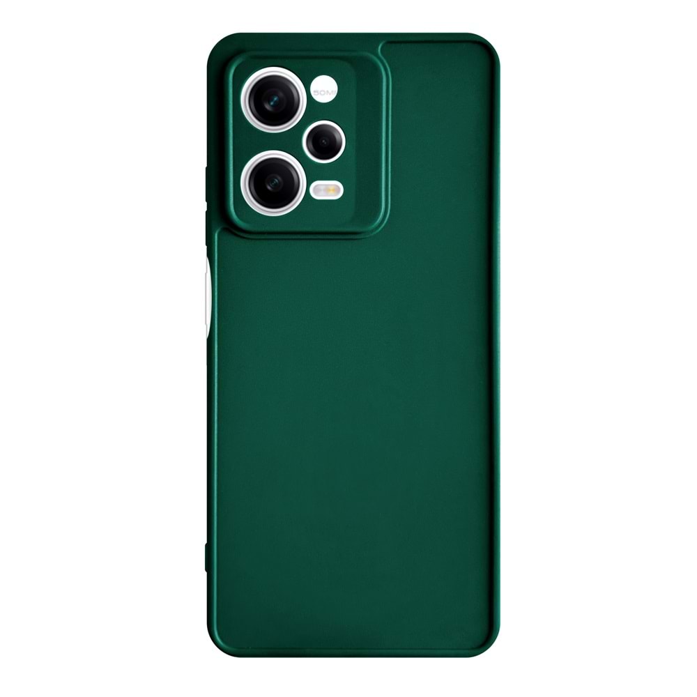 XİAOMİ REDMİ NOTE 12 PRO 5G RENK ATMAYAN KEEP SİLİKON KILIF - HAKI