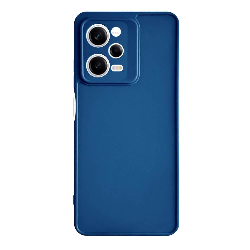 XİAOMİ REDMİ NOTE 12 PRO 5G RENK ATMAYAN KEEP SİLİKON KILIF - LACIVERT