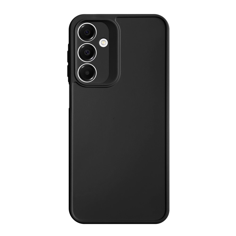 SAMSUNG A15 RENK ATMAYAN KEEP SİLİKON KILIF - SIYAH