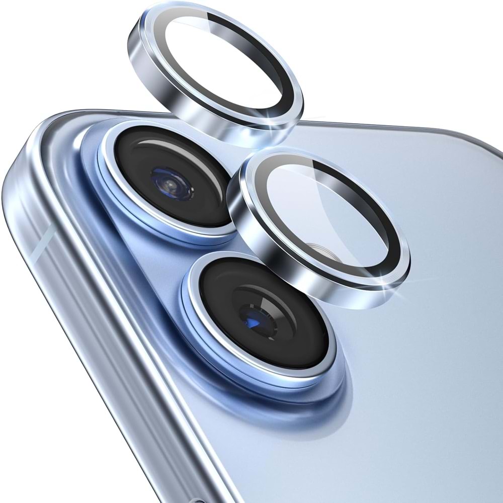 IPHONE 17 SAFİR LENS KORUMA - BLUE