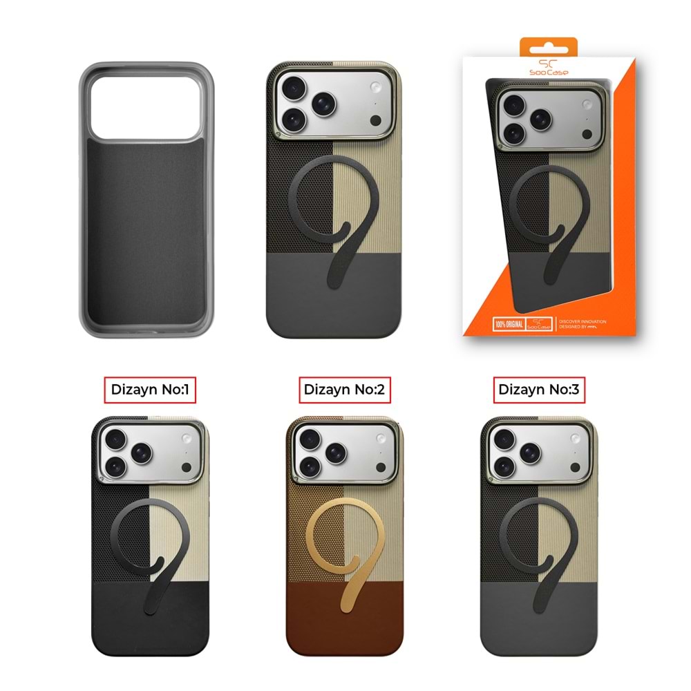 İPHONE 15 PRO MAGSAFE UYUMLU LÜX SOO-803 SİLİKON TELEFON KILIF - DİZAYN NO-3