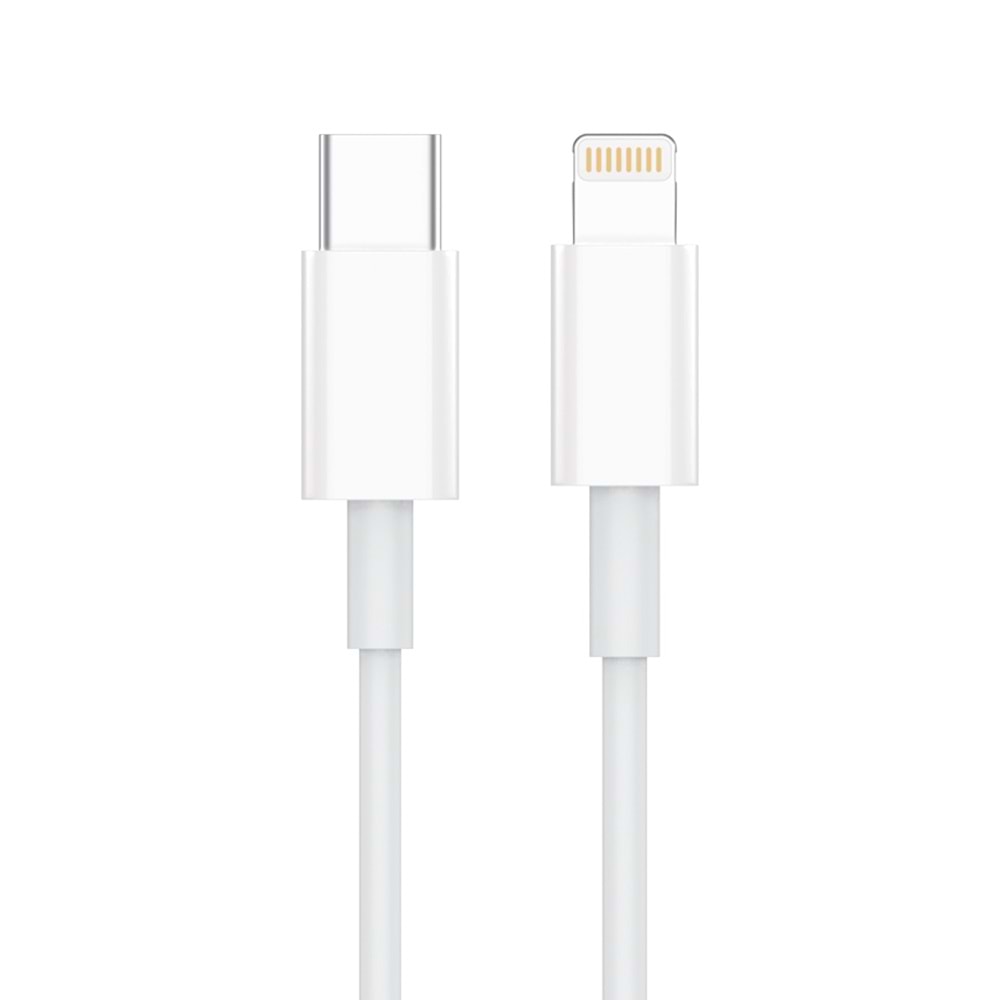 MT2560 27W TYPE-C TO LİGHTNİNG PD DATA KABLO BEYAZ