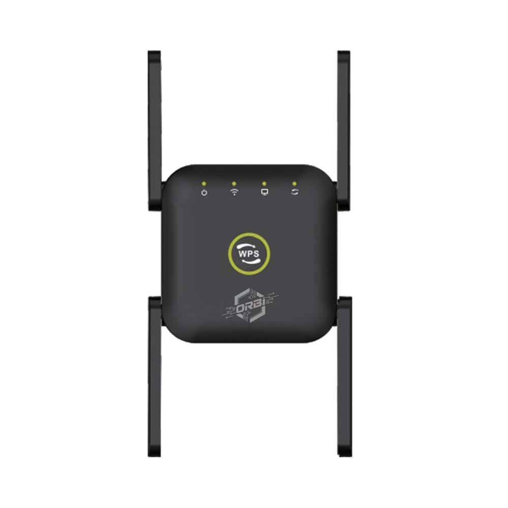 RB-700 KABLOSUZ WİFİ TEKRARLAYICI / GENİŞLETİCİ / YÖNLENDİRİCİ 1200 Mbit/s - 5/50 SİYAH