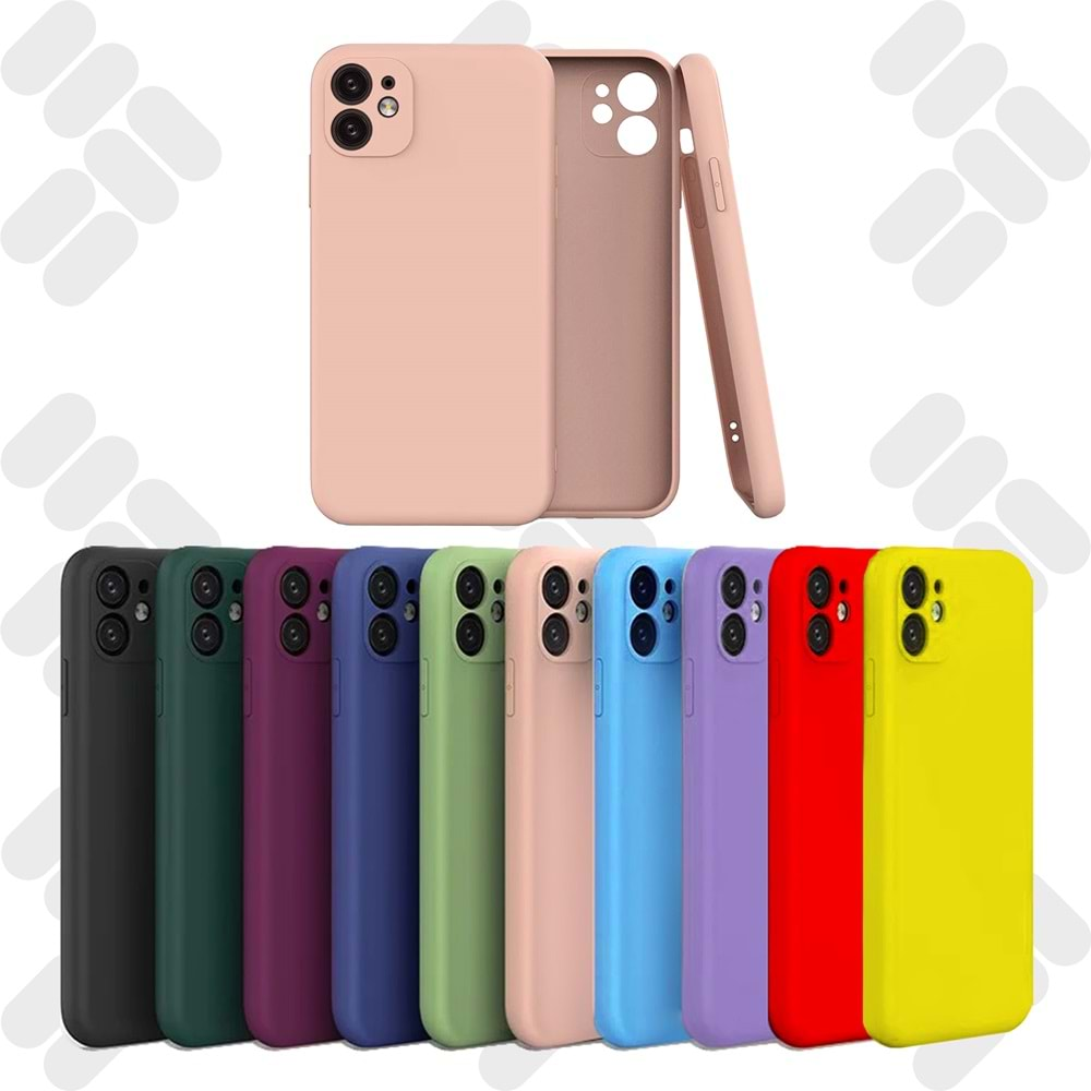 POCO X3 / POCO X3 PRO / POCO X3 NFC FAB SILIKON - KIRMIZI