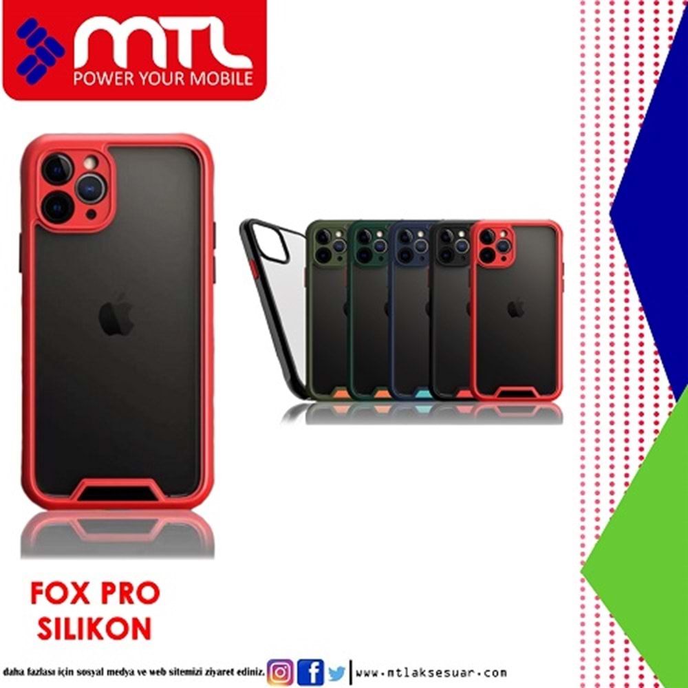 IPHONE 13 PRO MAX FOX PRO SİLİKON