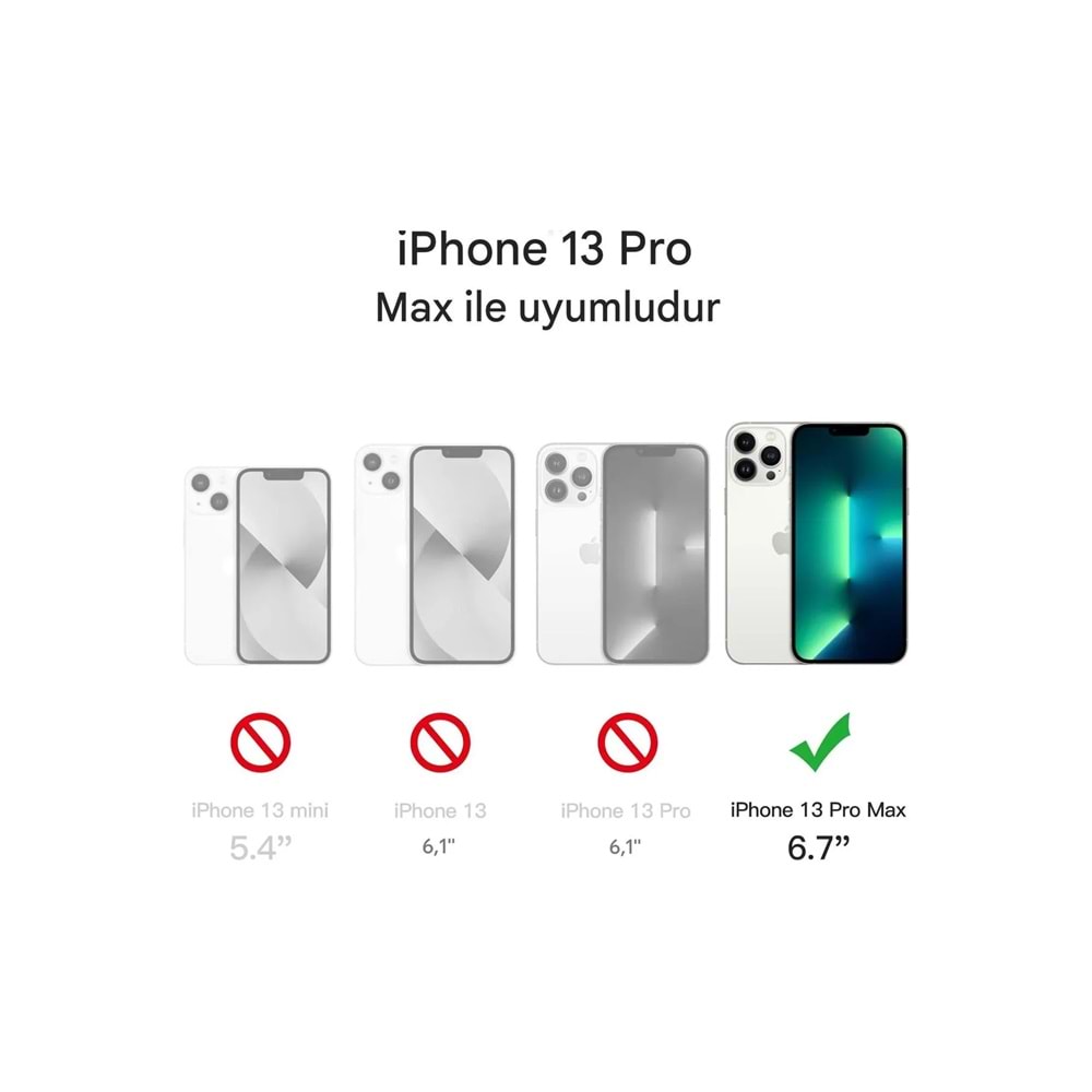 IPHONE 13 PRO MAX MTL SAFE SİLİKON
