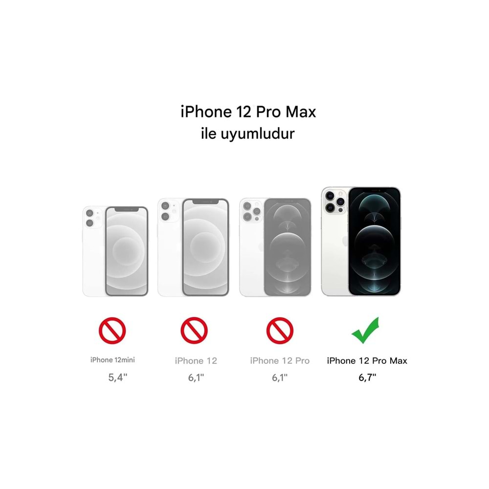 IPHONE 12 PRO MAX MTL SAFE SİLİKON