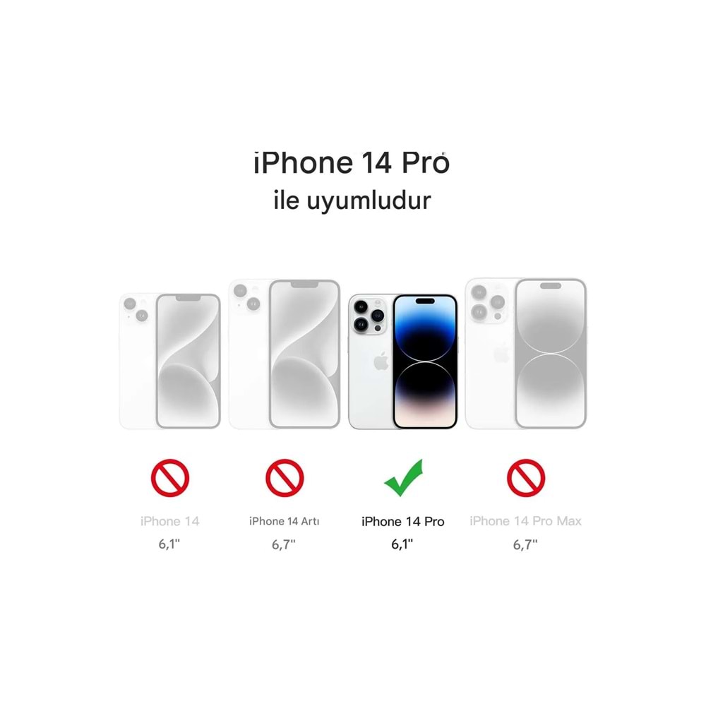 IPHONE 14 PRO MTL SAFE SİLİKON