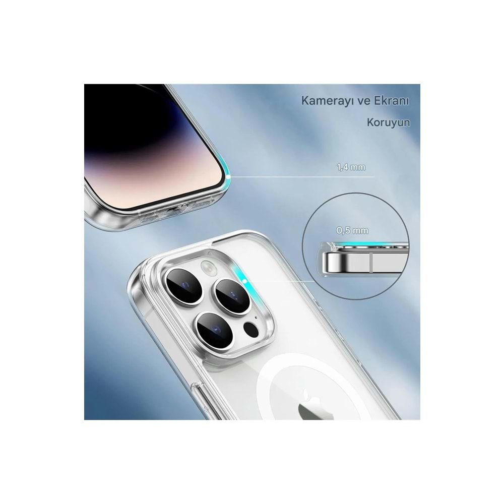IPHONE 14 PRO MAX MTL SAFE SİLİKON
