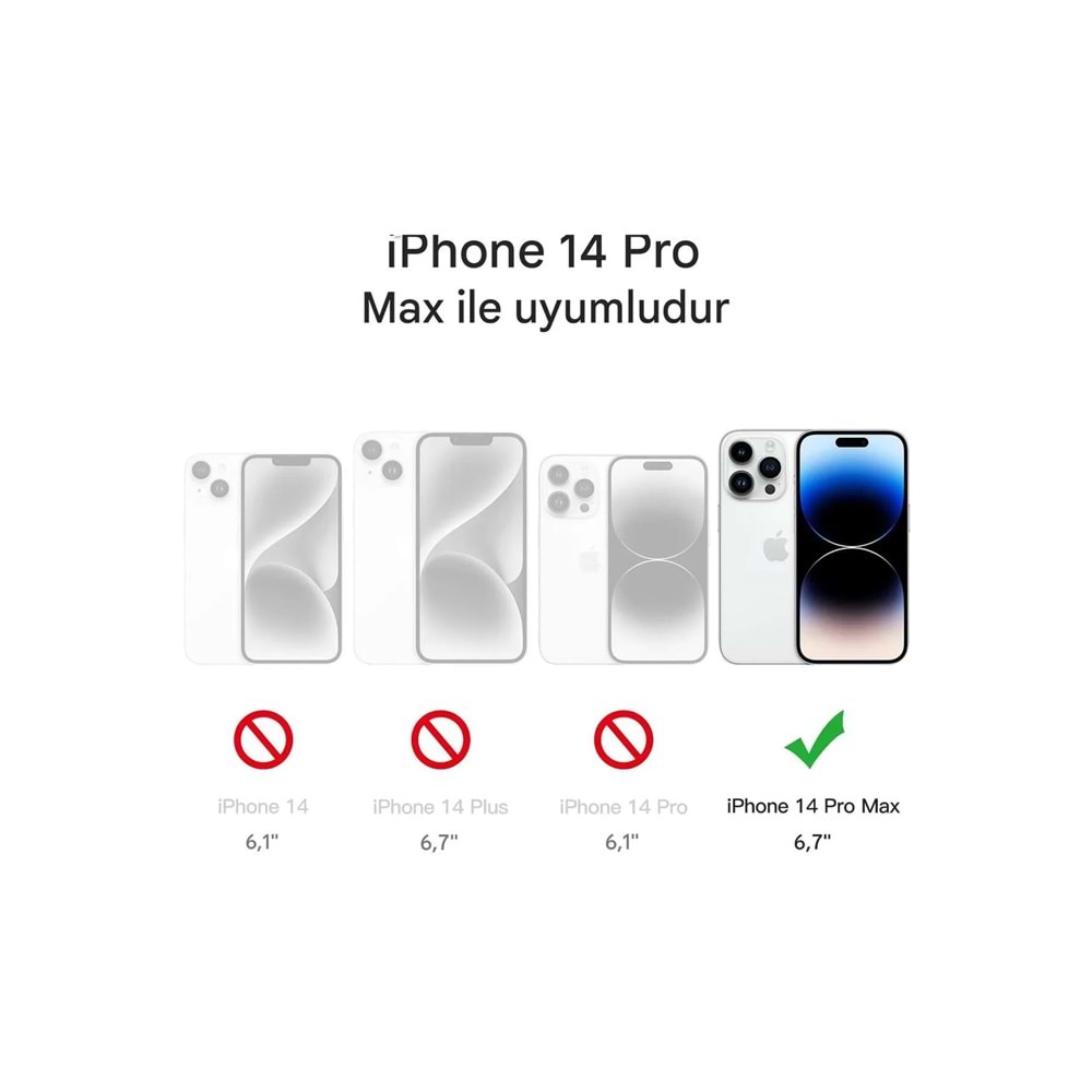 IPHONE 14 PRO MAX MTL SAFE SİLİKON