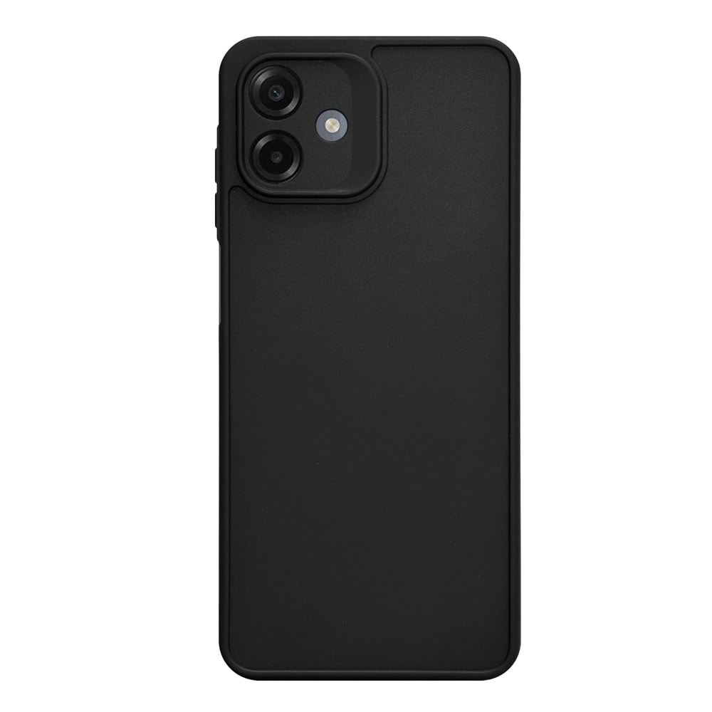 SAMSUNG A07 RENK ATMAYAN KEEP SİLİKON KILIF - SIYAH