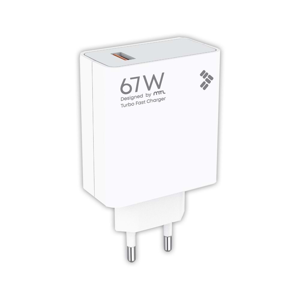 MT1764 67W QC 4.0 TURBO USB ÇIKIŞLI EV ŞARJ ADAPTÖR /10/200