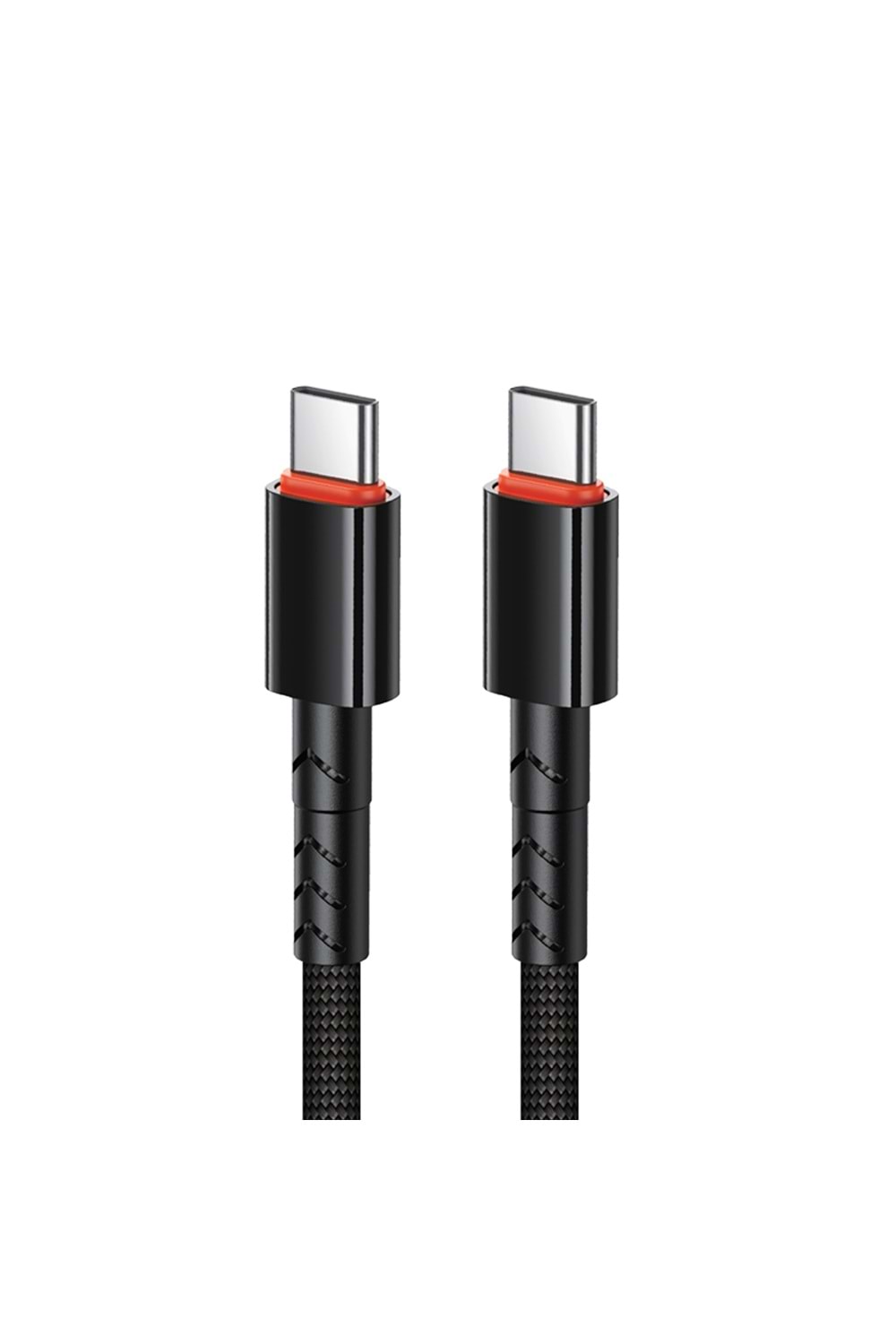 MT2117 60W TYPE C TO TYPE-C PD ŞARJ DATA KABLO 10/200 - SİYAH