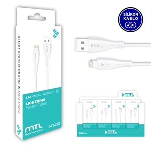 MT432 3.1A LİGHTNİNG USB ŞARJ DATA KABLO /30/540
