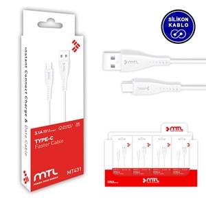 MT431 3.1A TYPE-C USB ŞARJ DATA KABLO /30/540