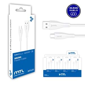 MT433 3.1A MİCRO USB ŞARJ DATA KABLO /30/540