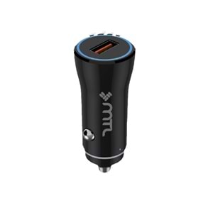 MT1812 18W QC 3.0 HIZLI USB ÇIKIŞLI USB ARAÇ ŞARJ ADAPTÖR /100