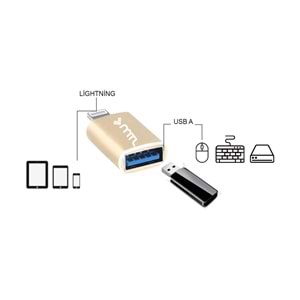 MT5230 LİGHTNİNG OTG USB /40/500