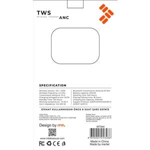 MT944 TWS AİRPODS PRO 2 BLUETOOTH KULAKLIK /10/100