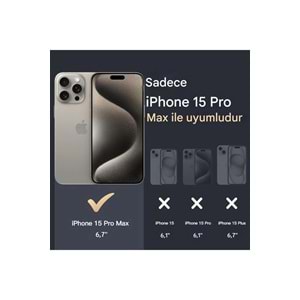 IPHONE 15 PRO MAX MTL SAFE SİLİKON