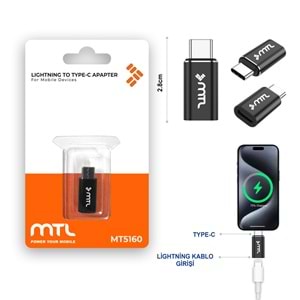 MT5160 LİGHTNİNG TO TYPE C APARAT /40/500