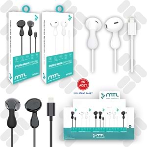 MT294 LİGHTNİNG STEREO KABLOLU KULAKLIK /25/400