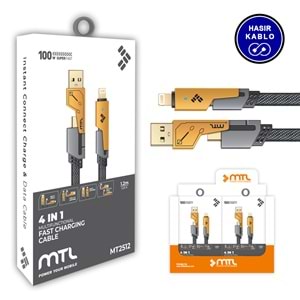 MT2512 100W 4İN1 ŞARJ DATA KABLO 10/200