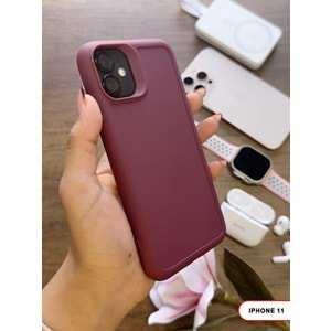 IPHONE 11 RENK ATMAYAN KEEP SİLİKON KILIF- EFLATUN