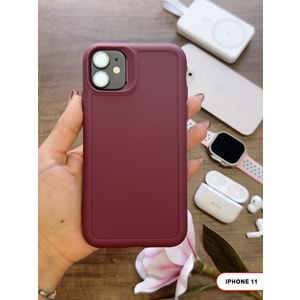 IPHONE 11 RENK ATMAYAN KEEP SİLİKON KILIF- EFLATUN