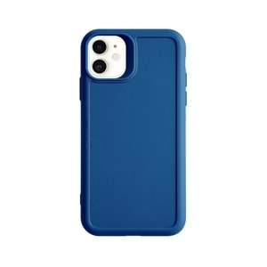 IPHONE 11 RENK ATMAYAN KEEP SİLİKON KILIF - LACIVERT