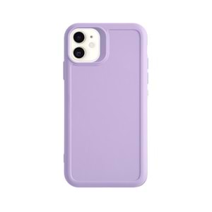 IPHONE 11 RENK ATMAYAN KEEP SİLİKON KILIF - LILA