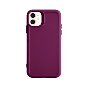 IPHONE 11 RENK ATMAYAN KEEP SİLİKON KILIF - MOR