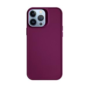 IPHONE 13 PRO MAX RENK ATMAYAN KEEP SİLİKON KILIF - MOR