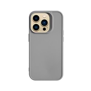 IPHONE 15 PRO RENK ATMAYAN KEEP SİLİKON KILIF - GRI