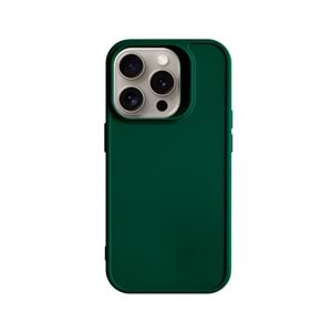IPHONE 15 PRO RENK ATMAYAN KEEP SİLİKON KILIF - HAKI