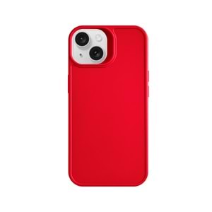 IPHONE 13/14 RENK ATMAYAN KEEP SİLİKON KILIF - KIRMIZI
