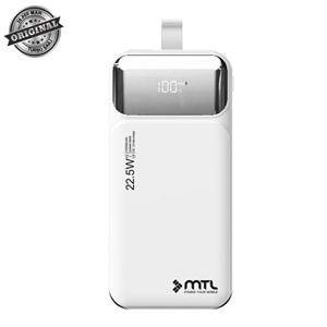 MT4330 30.000 MAH DAHİLİ KABLOLU 22,5 WATT TURBO ŞARJ POWERBANK /32