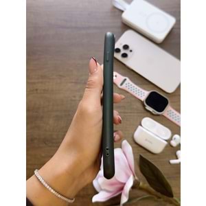 IPHONE 6/7/8 PLUS RENK ATMAYAN KEEP SİLİKON KILIF - HAKI