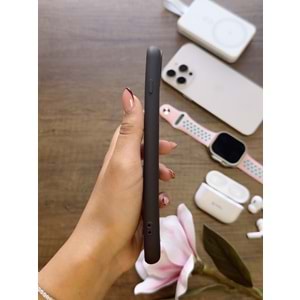 IPHONE 6/7/8 PLUS RENK ATMAYAN KEEP SİLİKON KILIF - SIYAH