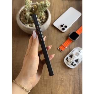 SAMSUNG S24 ULTRA MAGSAFE UYUMLU STANDLI KARBON SOO-700 SİLİKON KILIF