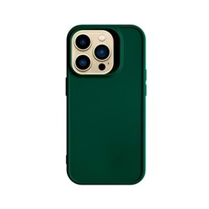 IPHONE 13 PRO RENK ATMAYAN KEEP SİLİKON KILIF - HAKI