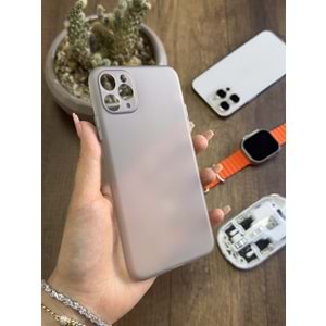 IPHONE 11 PRO MAX SÜPER İNCE MAT MTL ULTRA THİN SİLİKON KILIF