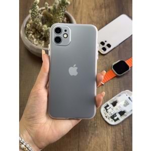 IPHONE 12 SÜPER İNCE MAT MTL ULTRA THİN SİLİKON KILIF