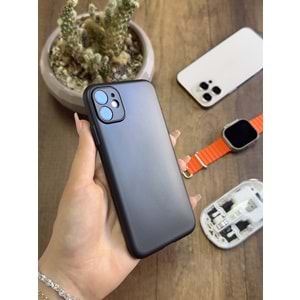IPHONE 12 SÜPER İNCE MAT MTL ULTRA THİN SİLİKON KILIF