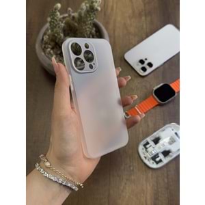 IPHONE 15 PRO SÜPER İNCE MAT MTL ULTRA THİN SİLİKON KILIF