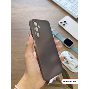 SAMSUNG A15 SÜPER İNCE MAT MTL ULTRA THİN SİLİKON KILIF