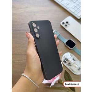 SAMSUNG A15 SÜPER İNCE MAT MTL ULTRA THİN SİLİKON KILIF