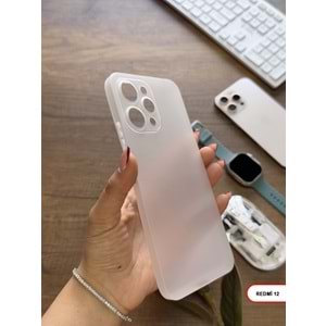 XİAOMİ REDMİ 12 SÜPER İNCE MAT MTL ULTRA THİN SİLİKON KILIF