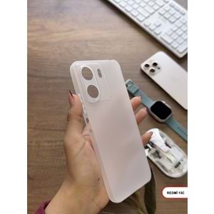 XİAOMİ REDMİ 13C SÜPER İNCE MAT MTL ULTRA THİN SİLİKON KILIF